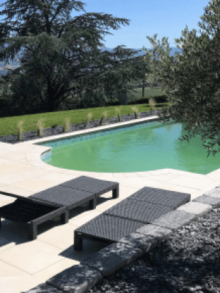 Terrasse et Plage piscine